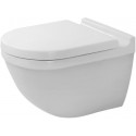 Duravit Starck 3 Wall mounted WC, Invisible fixing 2225090000