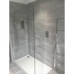 Glass Wet Room Panels 10mm Thick