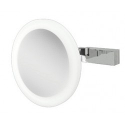 LED Mag mirror with 3x magnification