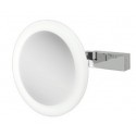 LED Mag mirror with 3x magnification