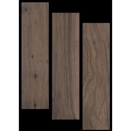 Brown Flax Porcelain Wood 900x225mm