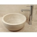 Style 5S Hand Crafted Natural Stone Bowl(Dia 35cm Height 15cm)
