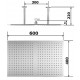 Rectangular 600x400 Fixed Shower Head