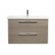 Project Double Drawer Vanity Smoke