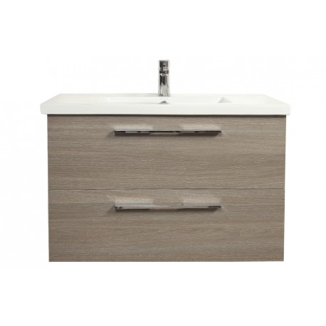 Project Double Drawer Vanity Smoke