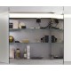 3 Door Led Mirrored Cabinet width 1200mm