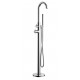 Round Lever Thermostatic Free Standing Bath Shower Mixer