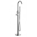 Round Lever Thermostatic Free Standing Bath Shower Mixer