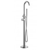 Round Lever Thermostatic Free Standing Bath Shower Mixer