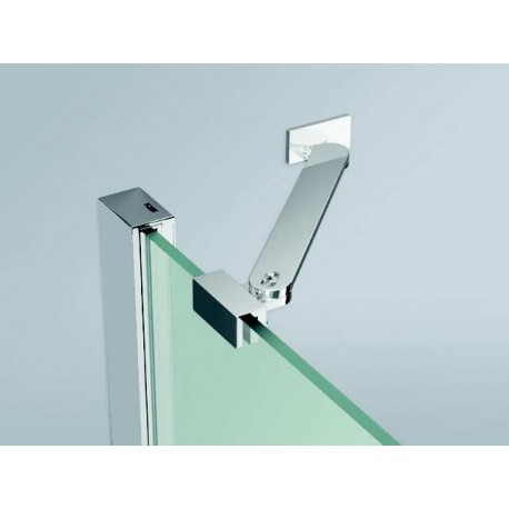 45 degree Support Bracket for Wet Room Glass