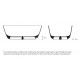 Madison Slim Bath two sizes available
