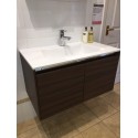 Ex Display Madsion 82cm Rosewood Two Door Vanity