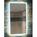 Steam free LED mirror with ambient lighting 