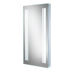 LED w 45 back-lit mirror with shavor socket.