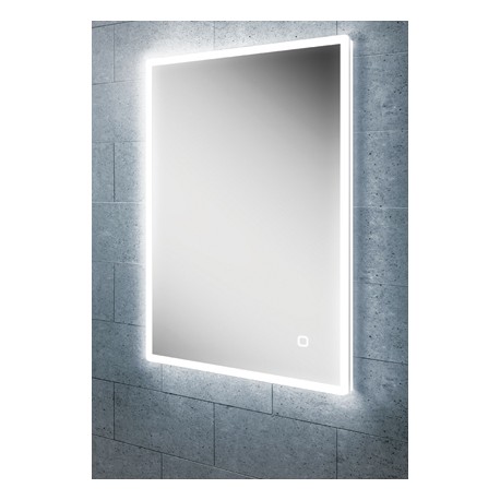 LED back-lit mirror with shavor socket various sizes