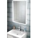 LED back-lit mirror with shavor socket various sizes