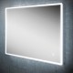 LED back-lit mirror with shavor socket various sizes