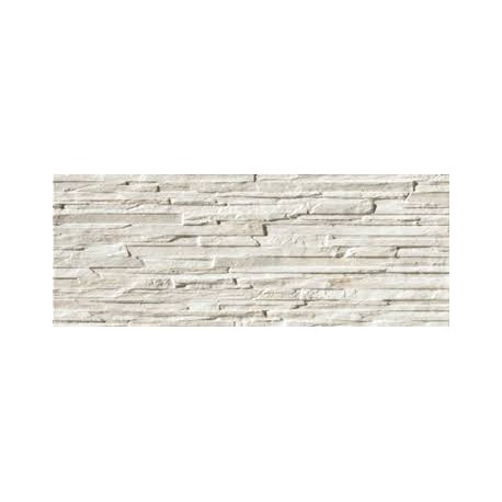 Strata White Porcelain Feature Tile