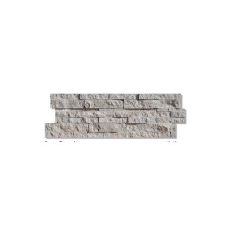 White Natural Stone Split Face Feature Tile