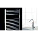 Straight Heated  Chrome Towel Rail