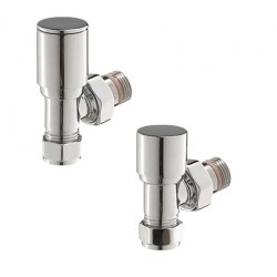 Angled Contemporary Rad Valves