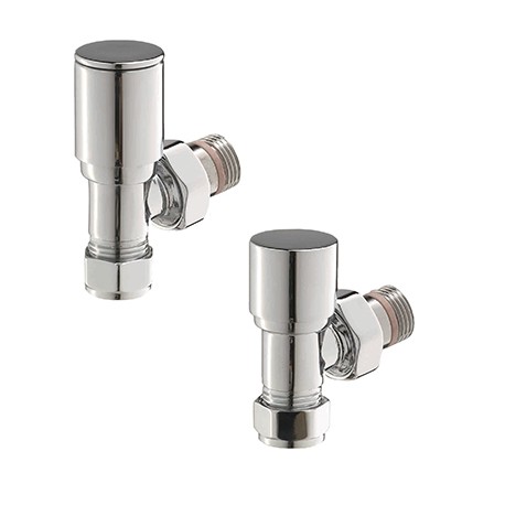 Angled Contemporary Rad Valves