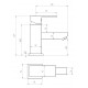 Squares Short Basin Mixer