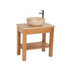 Set 2 Open Oak Vanity