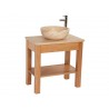 Set 2 Open Oak Vanity