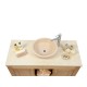 Set 11 Oak Vanity 120CM