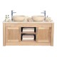 Set 11 Oak Vanity 152CM