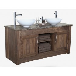 Set 11 Walnut Vanity 152CM