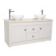 Set 11 Painted Door Drawer Vanity 152CM