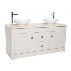 Set 11 Painted Door Drawer Vanity 152CM