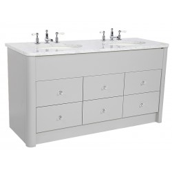 Set 12 Painted  Six Drawer Vanity 152CM