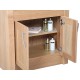 Set 13 Oak Vanity 75CM