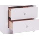 Set 13 Painted Two Drawer Vanity 75CM