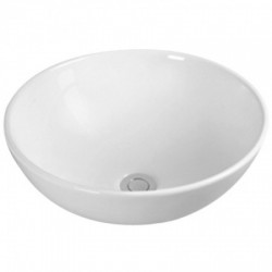 Ceramic White Countertop Bowl