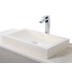 Style 9 Rectangular Ice Beige Stone Basin