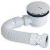 90mm fastflow shower waste and flexipipe connector