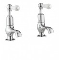 Henbury Short Basin pillars taps 