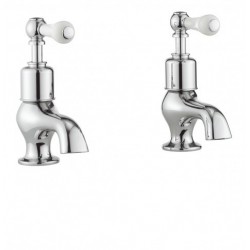 Henbury bath pillar taps 