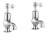 Henbury bath pillar taps 