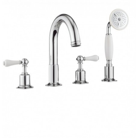 Henbury 4th Bath set with pull up shower