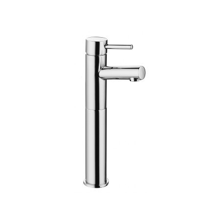 Round Lever Tall Basin Mixer