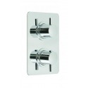 Stonewood Two Outlet Thermostatic Shower Valve 