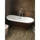 Arley 170x75cm Painted Bronze Waxed Free Standing bath