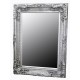 Ornate Silver finish Decorative Mirror